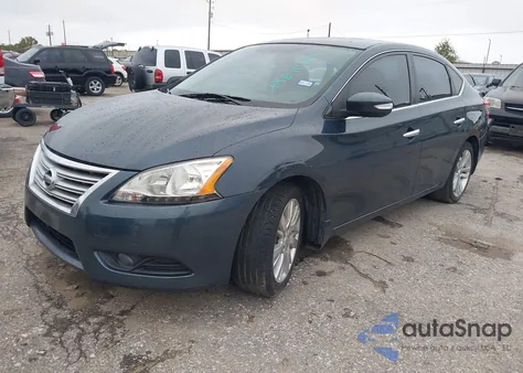 2013 Nissan Sentra Sl из США, поврежденный, VIN 3N1AB7AP3DL677221